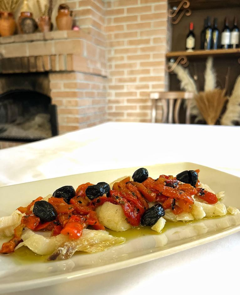 specialità baccala all'antica trattoria pizzeria zia michelina