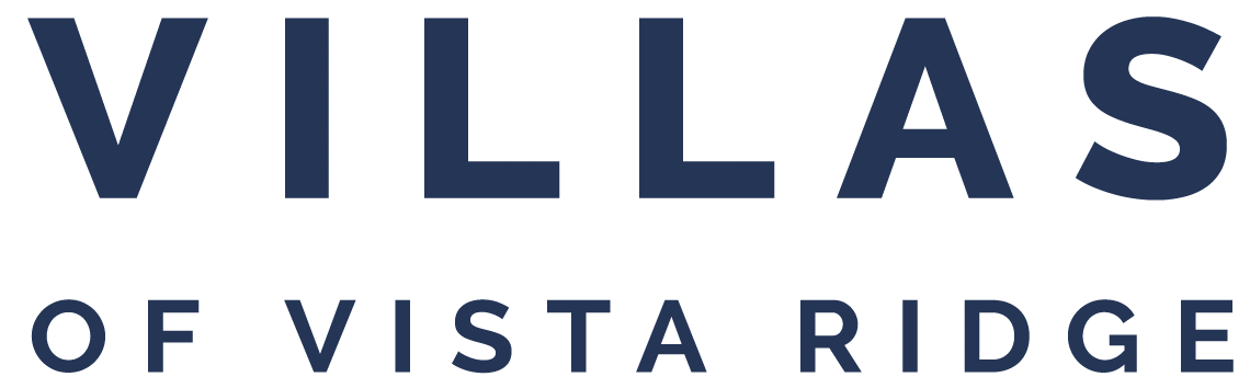 Villas of Vista Ridge logo.