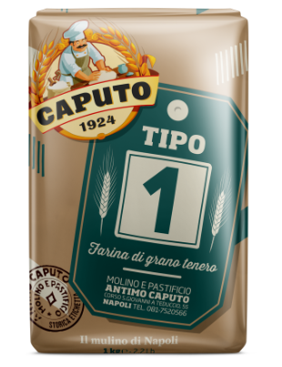 A bag of caputo tipo 1 farina di grano tenero