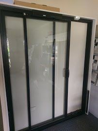 Black and White Door