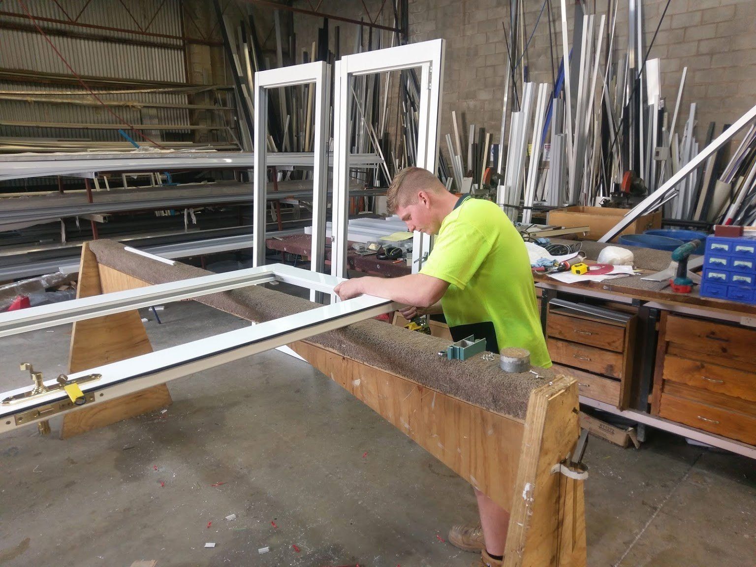 Making Glass Door