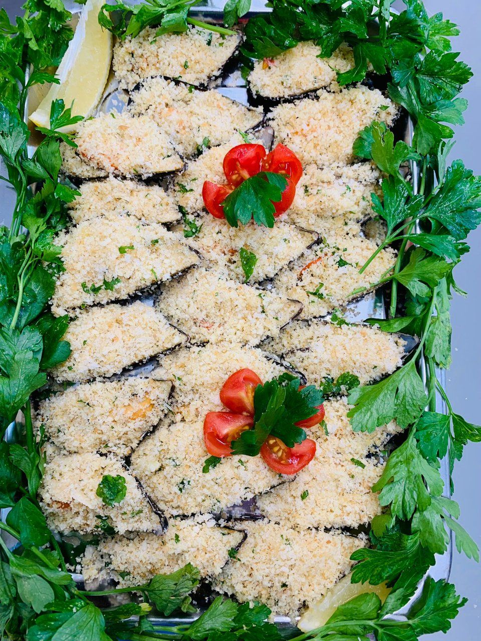 mazzancolle gratinate