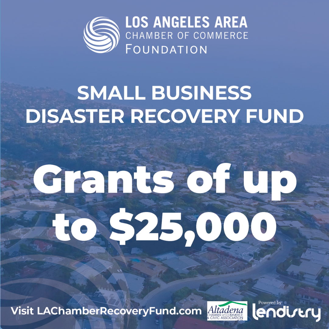 An advertisement for the los angeles area chamber of commerce foundation