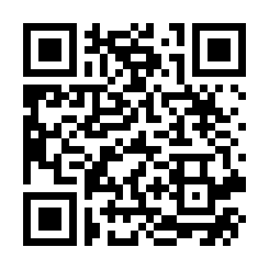 A black and white qr code on a white background.