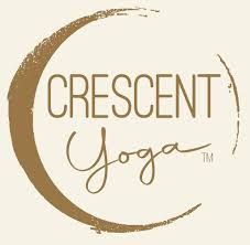 It is a logo for a yoga studio called crescent yoga.