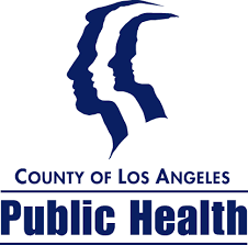 The logo for the county of los angeles public health