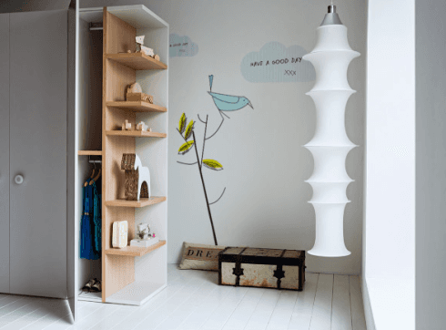 armadio camera per bambini