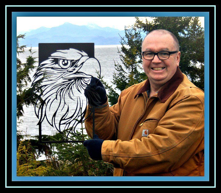 Wildlife Metal Wall Art Handcrafted On Vancouver Island, BC