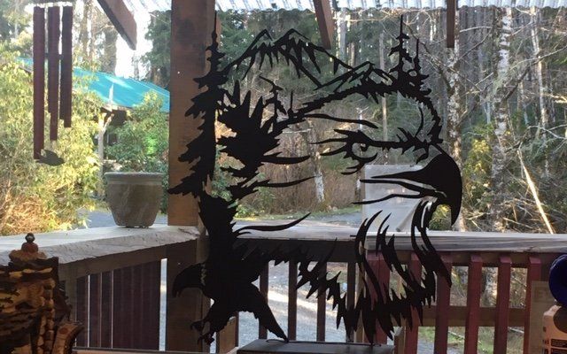 Wildlife Metal Wall Art Handcrafted On Vancouver Island, BC