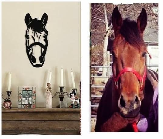 Horse Metal Wall Art