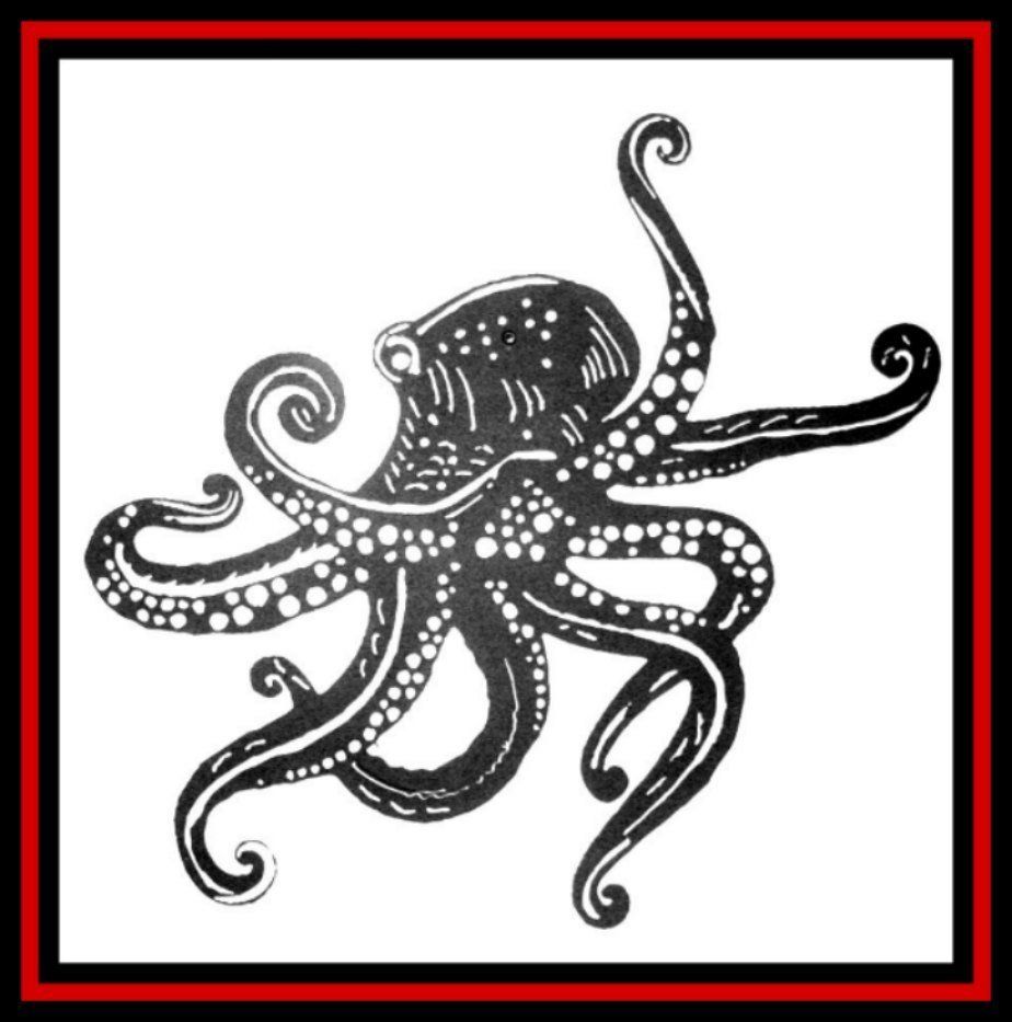 Octopus Metal Wall Art