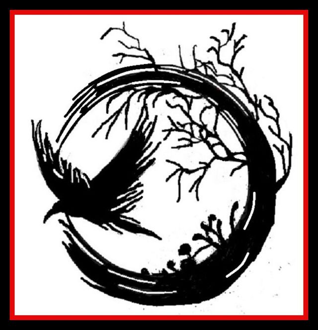 Raven Moon Metal Wall Art