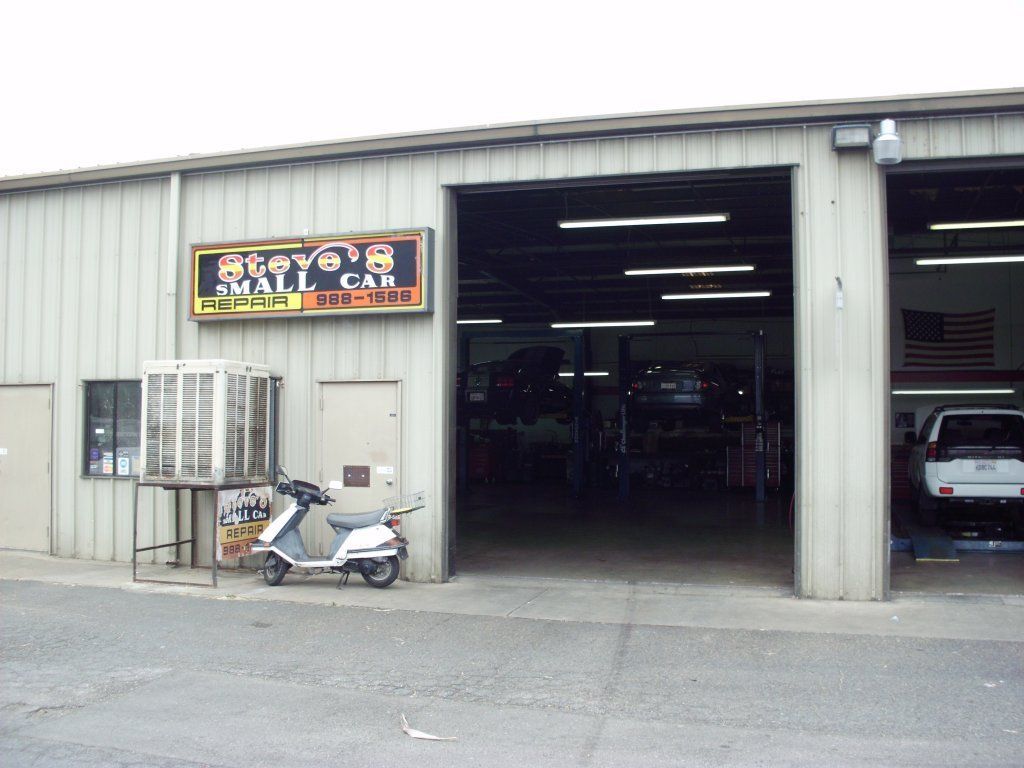 Scooter Near Garage Bay — Orangevale, CA — Steve's Small Car Repair