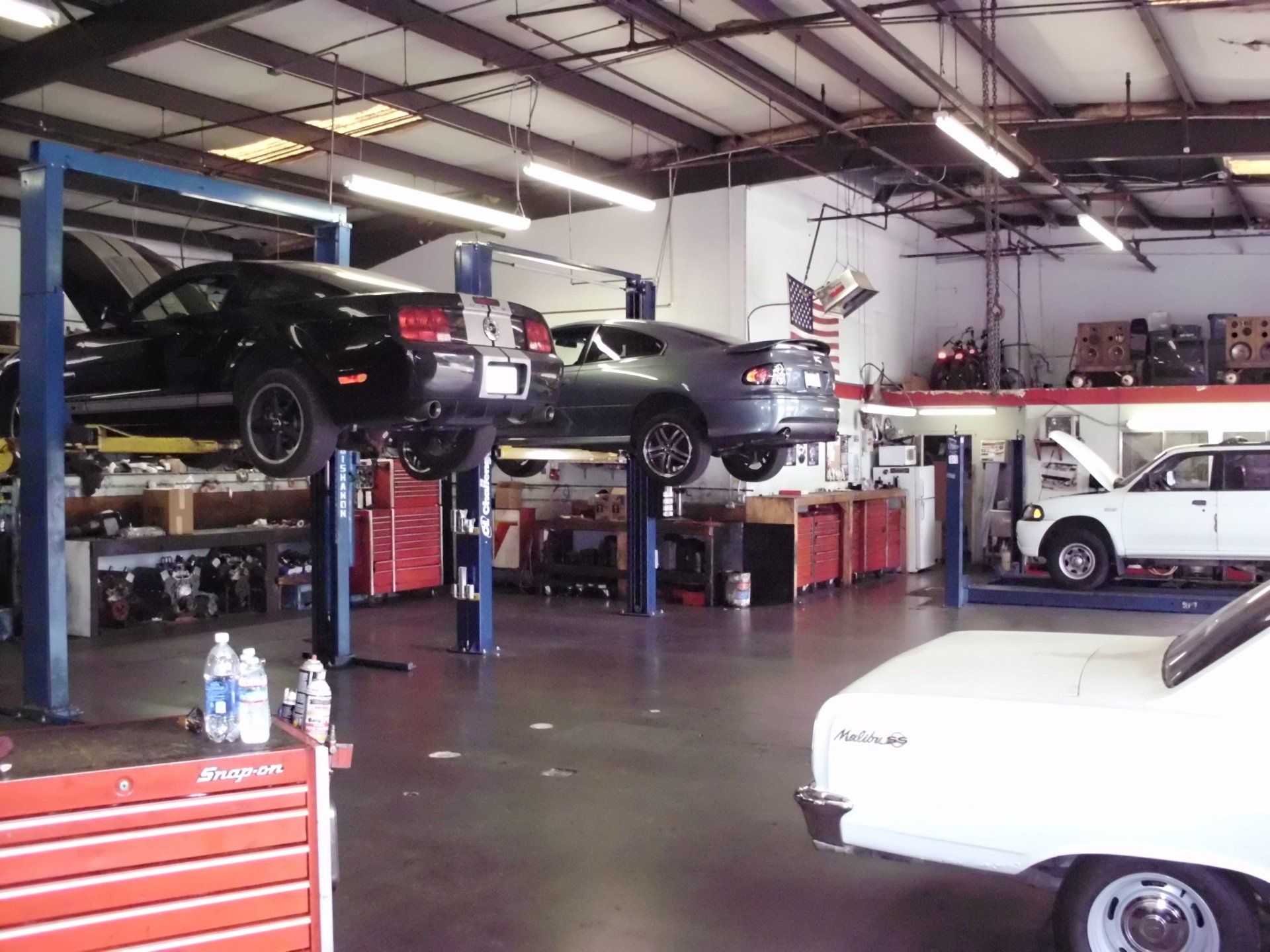 Multi Car Lift — Orangevale, CA — Steve's Small Car Repair