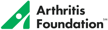 The logo for the arthritis foundation is green and black. | Lex Brodies 