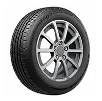 A close up of a car tire on a wheel on a white background. | Lex Brodies