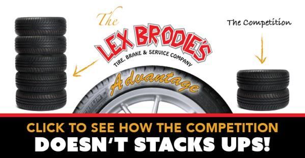 A stack of tires next to a tire | Lex Brodies
