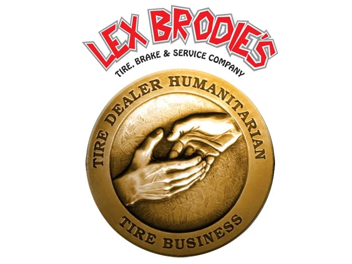 Lex brodies tire dealer humanitarian tire business logo | Lex Brodies