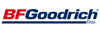 A logo for bfgoodrich tires is shown on a white background. | Lex Brodies