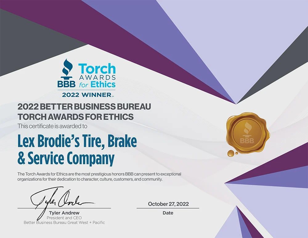 BBB Certificate | Lex Brodies