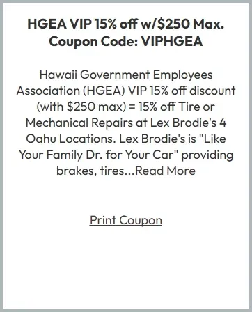 HGEA VIP 15% off coupon