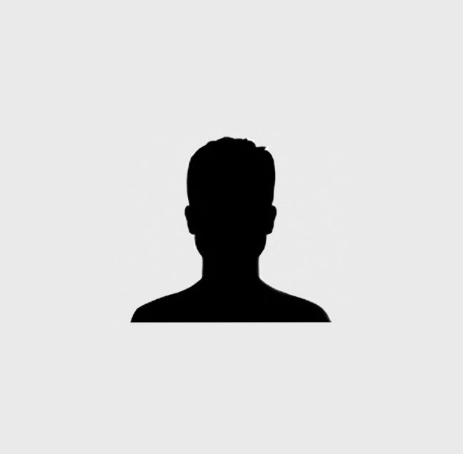 A silhouette of a man without a face on a white background. | Lex Brodies