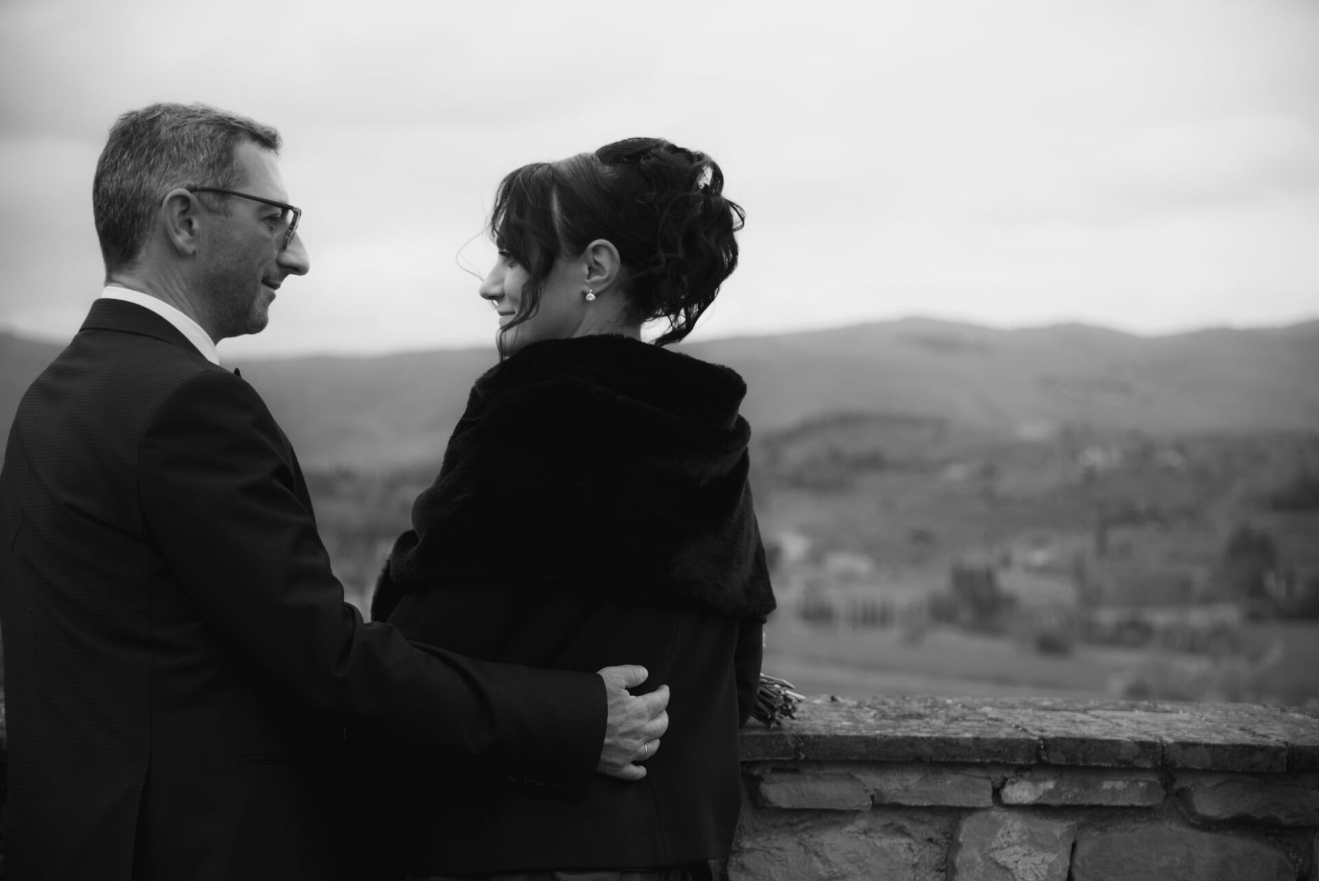 scatto per il reportage fotografico degli sposi