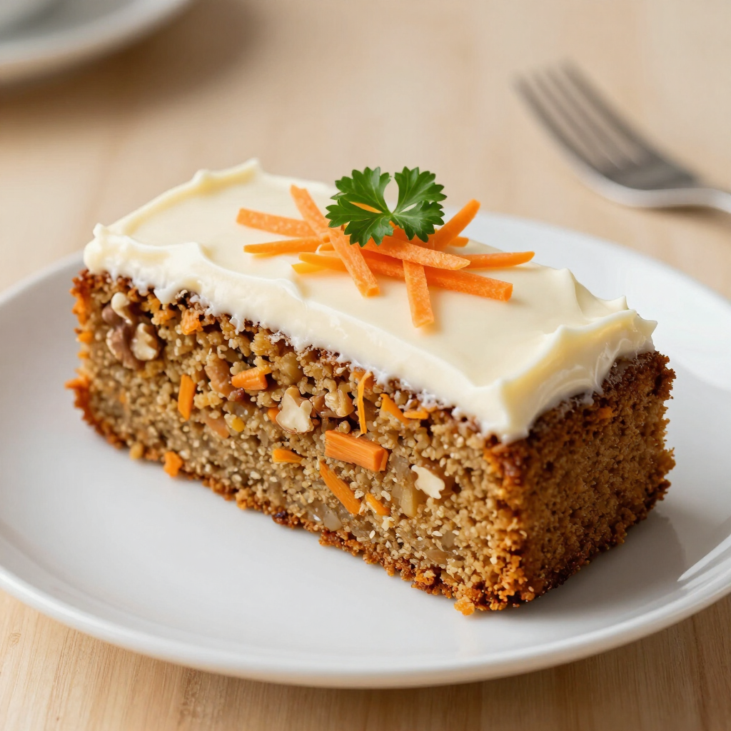Plaatcake Carrot Cake