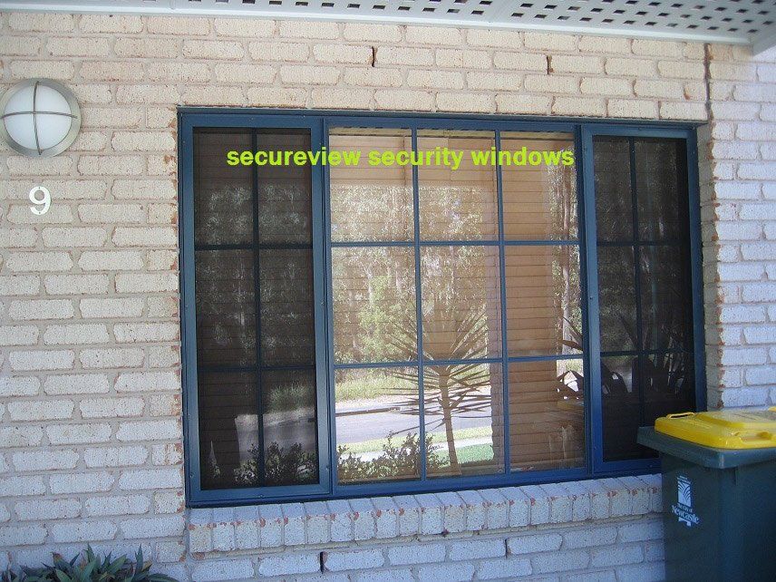 Security Windows — Smith Aluminium In Maitland, NSW
