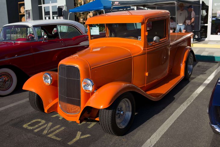 Restored and Customized 1933 Ford Pickup Truck — Mechanical Services in Toowoomba, QLD