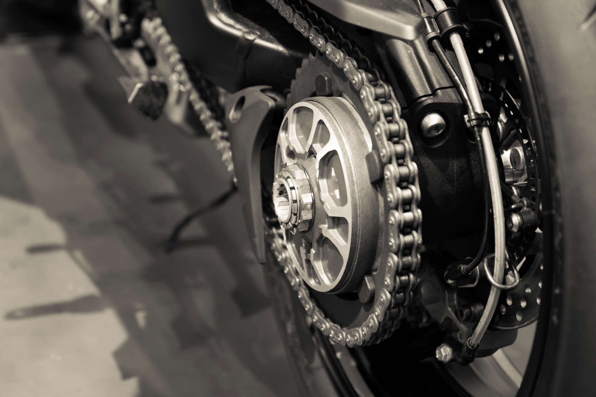 Motorcycle Chains — Mechanical Services in Toowoomba, QLD