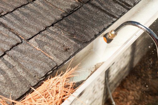 gutter clearing
