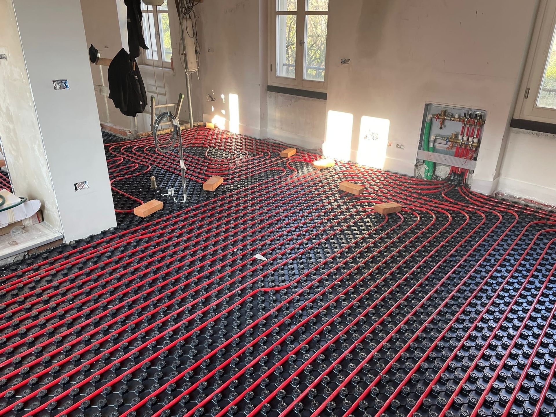 riscaldamento a pavimento