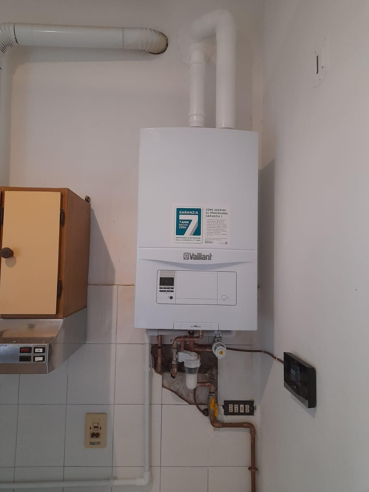 impianto caldaia