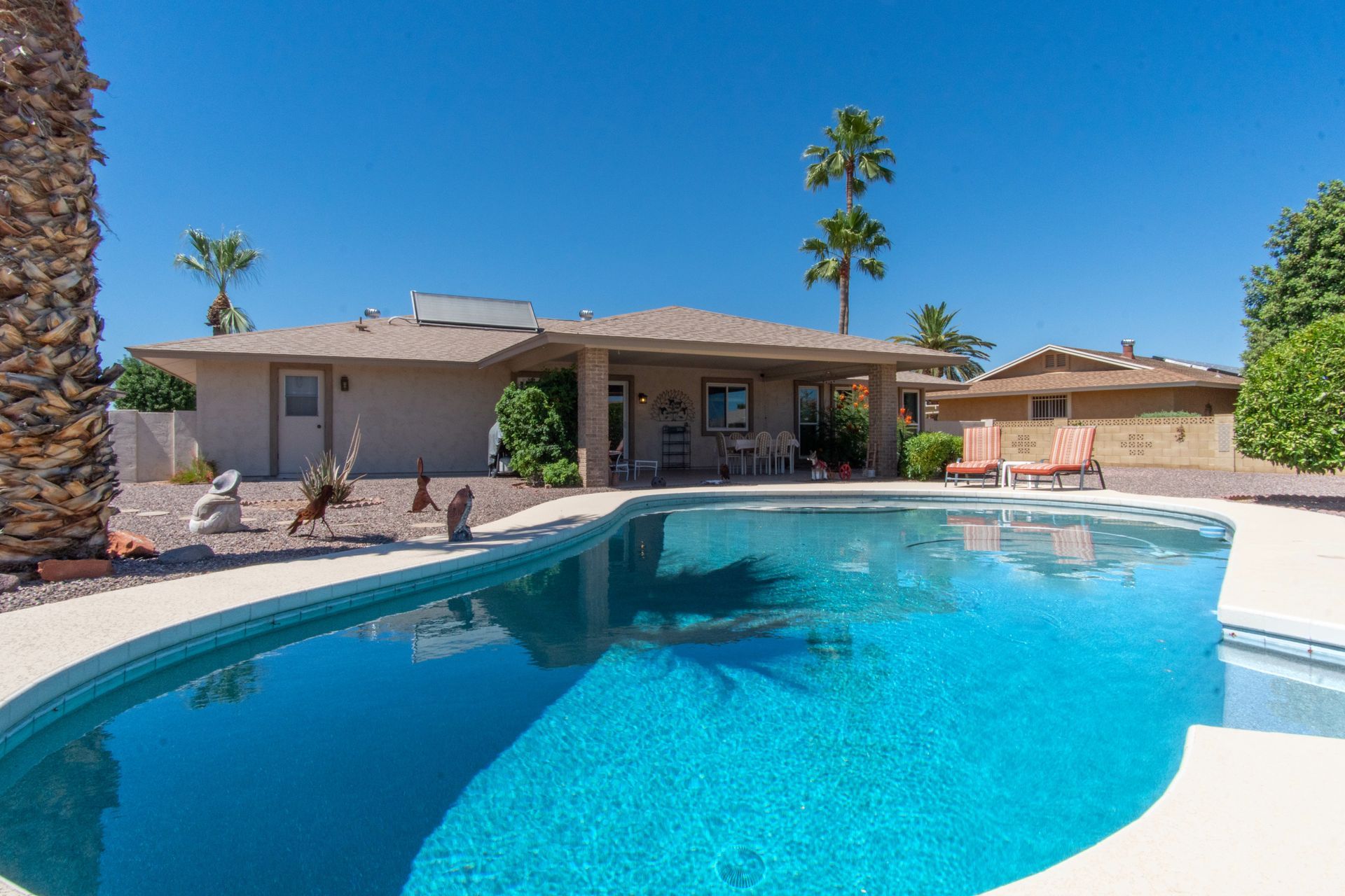 backyard pool