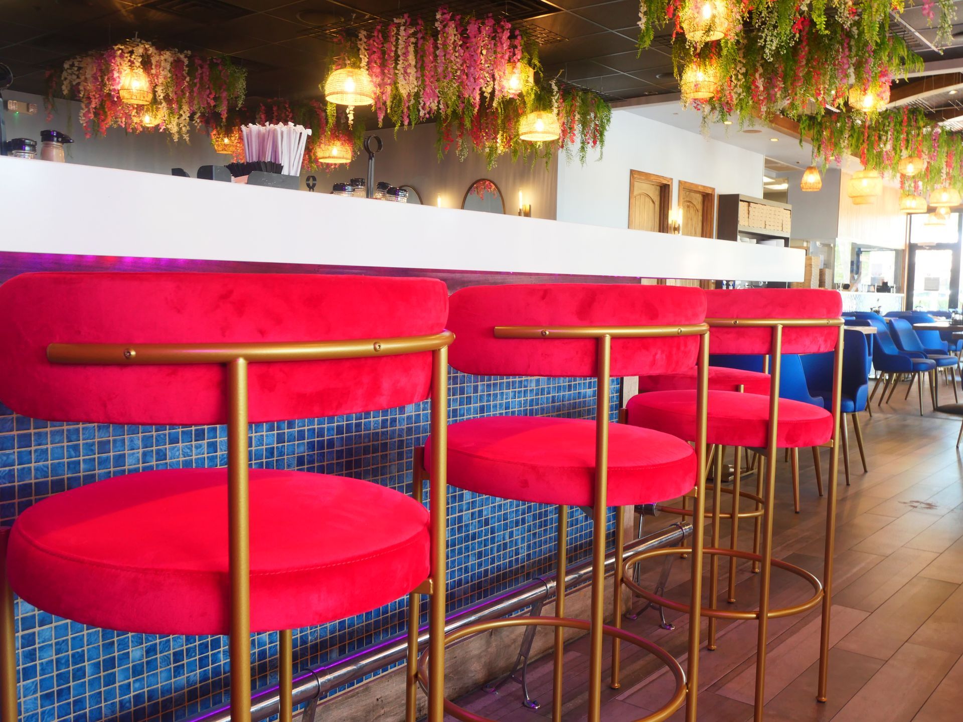 The bar at New York Pizza and Pasta in Naples Fl