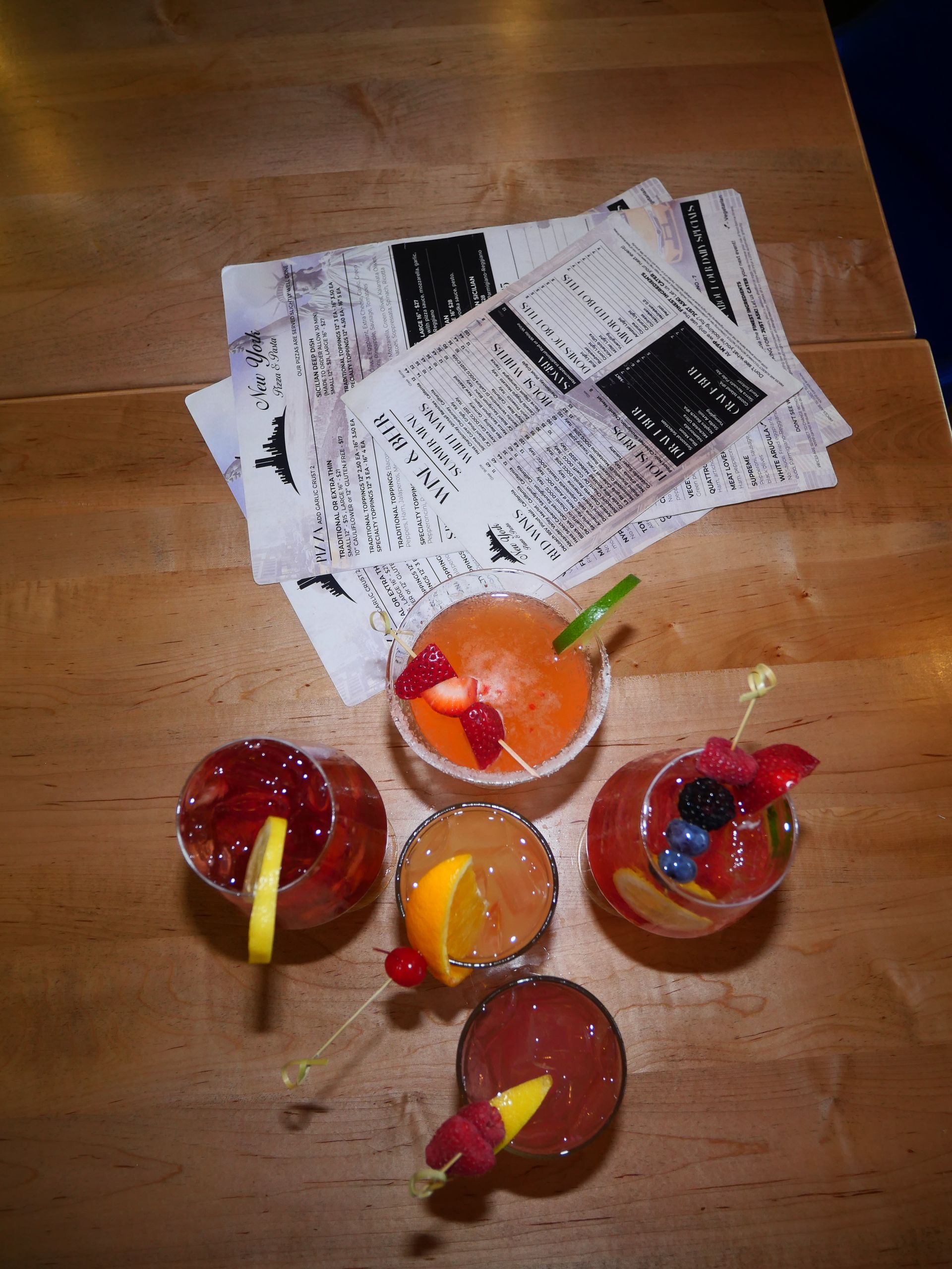 Drinks  at New York Pizza and Pasta in Naples Fl