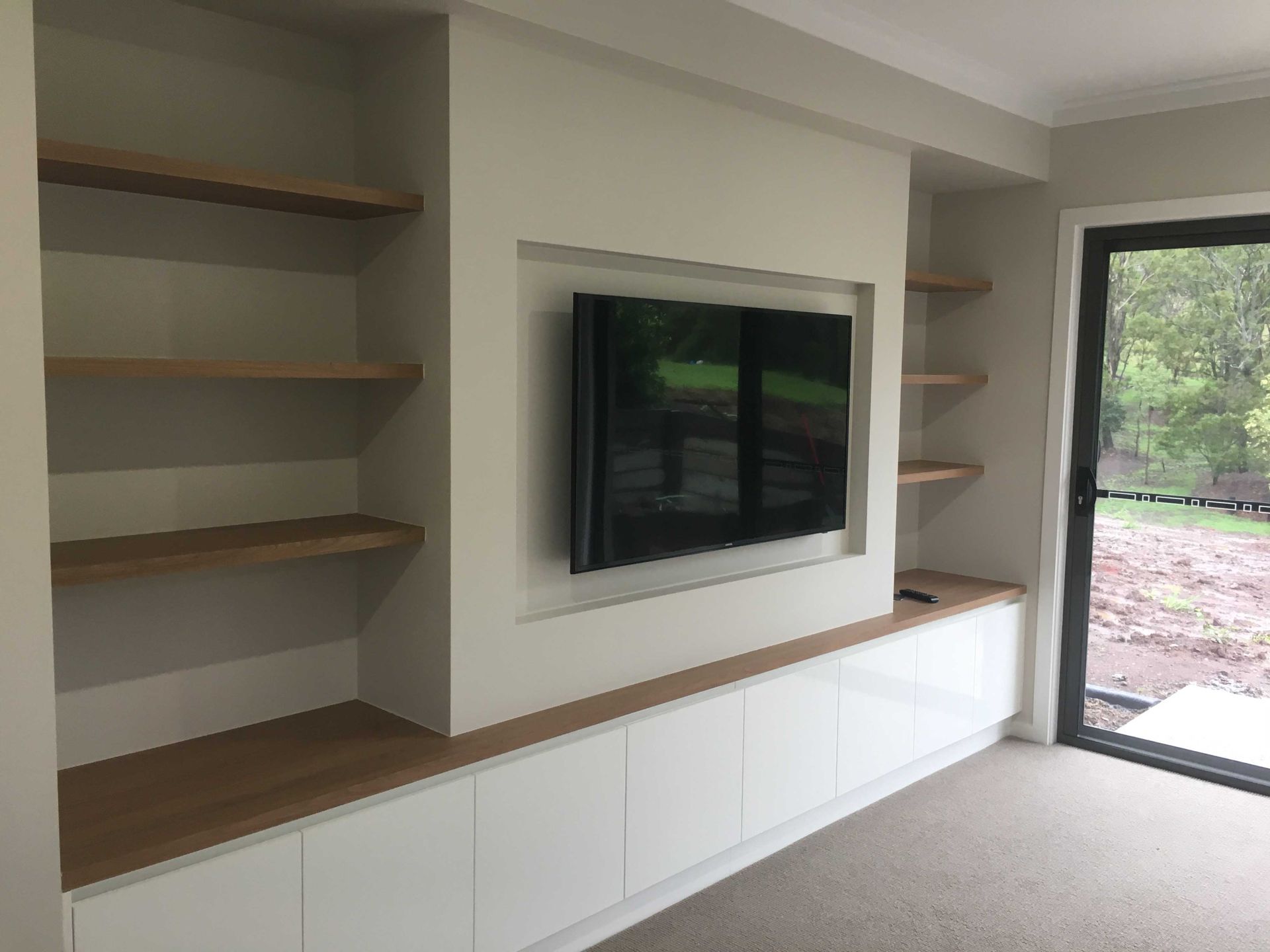 Side View of Wall Mounted TV — Toowoomba, QLD — Garden City Antennas