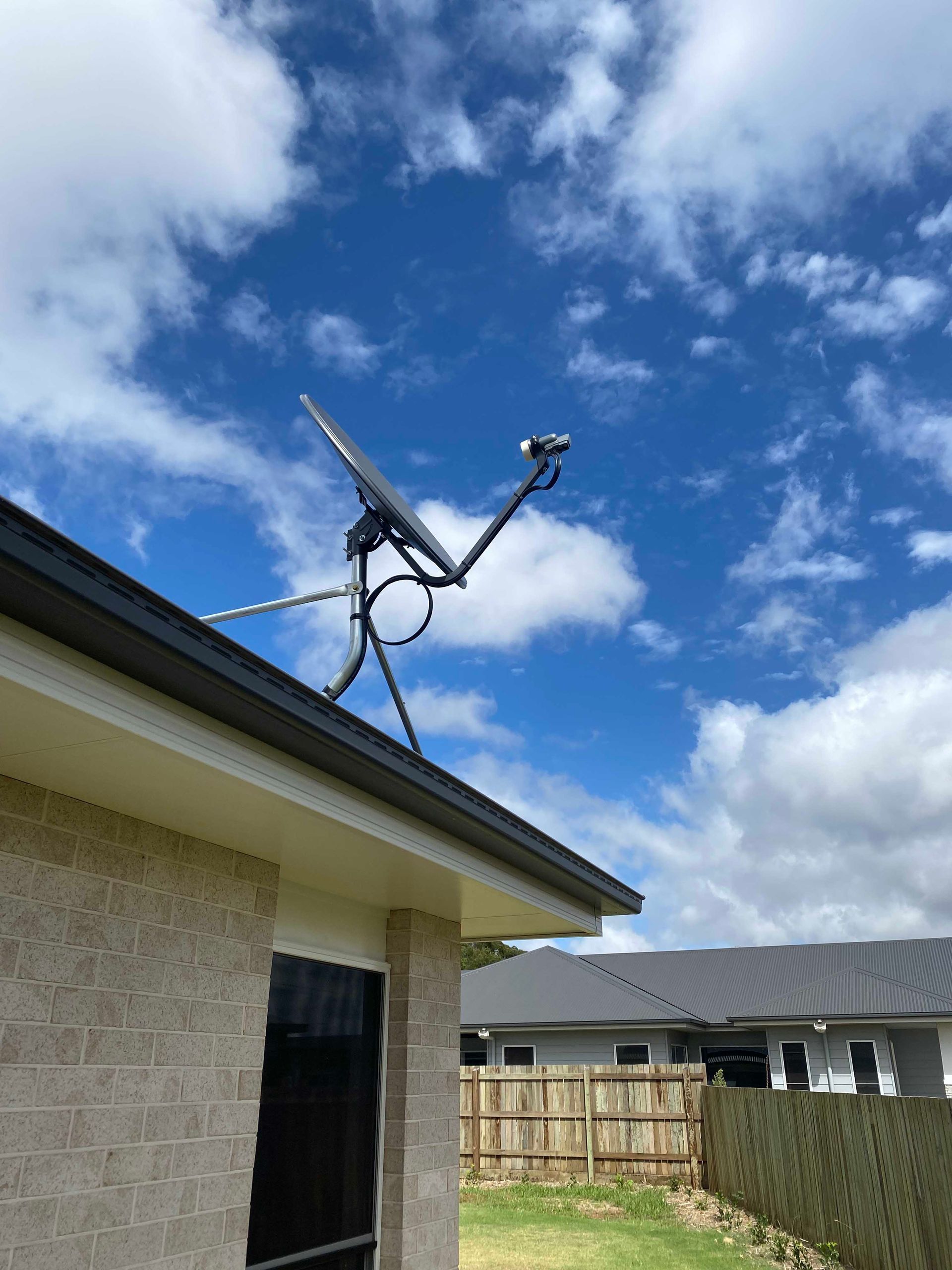 Satellite Dish Installation — Toowoomba, QLD — Garden City Antennas