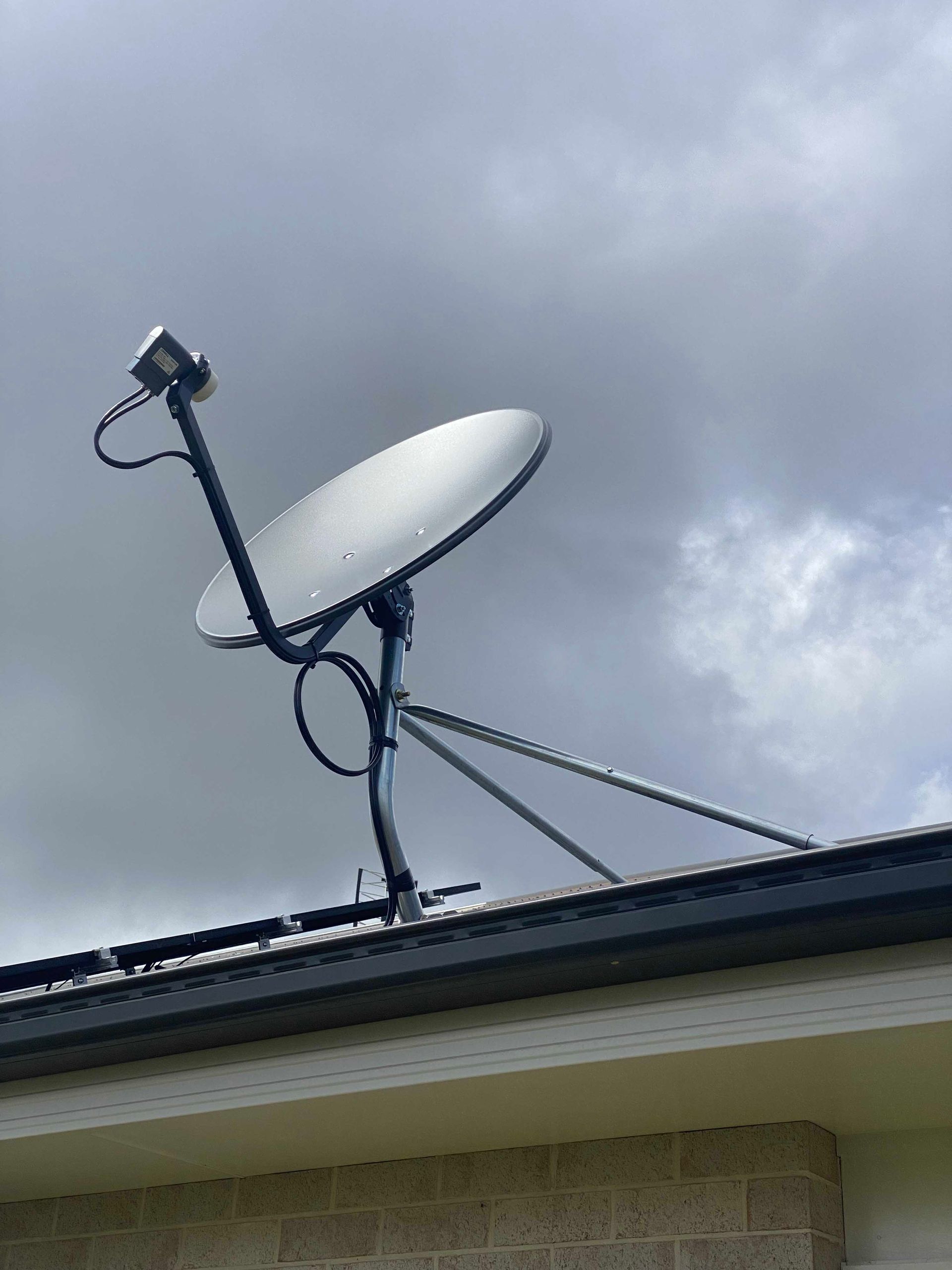 New Satellite Dish Installed — Toowoomba, QLD — Garden City Antennas