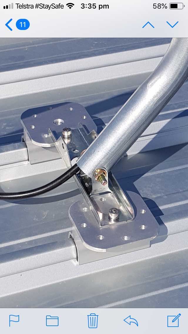 Antenna Clamp — Toowoomba, QLD — Garden City Antennas