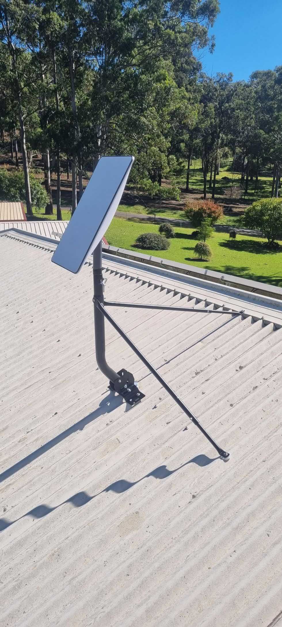 New Installed Starlink Dish — Toowoomba, QLD — Garden City Antennas