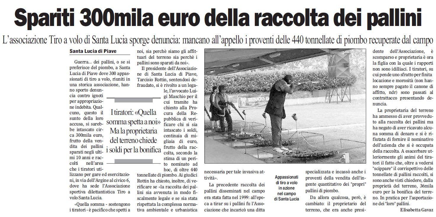 Articolo attività studio legale