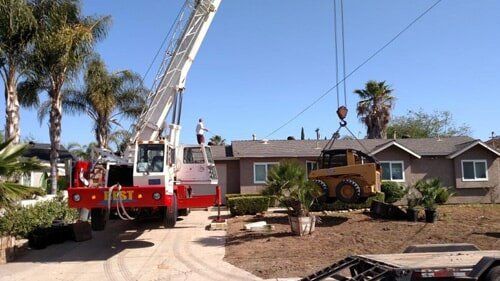 Crane Lifting Truck — Crane Service in San Diego, CA