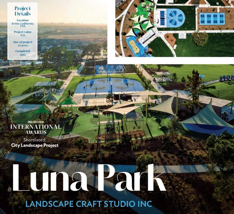 At the civic scale, Luna Park by Landscape Craft Studio Inc was the winner of the City Landscape Project category