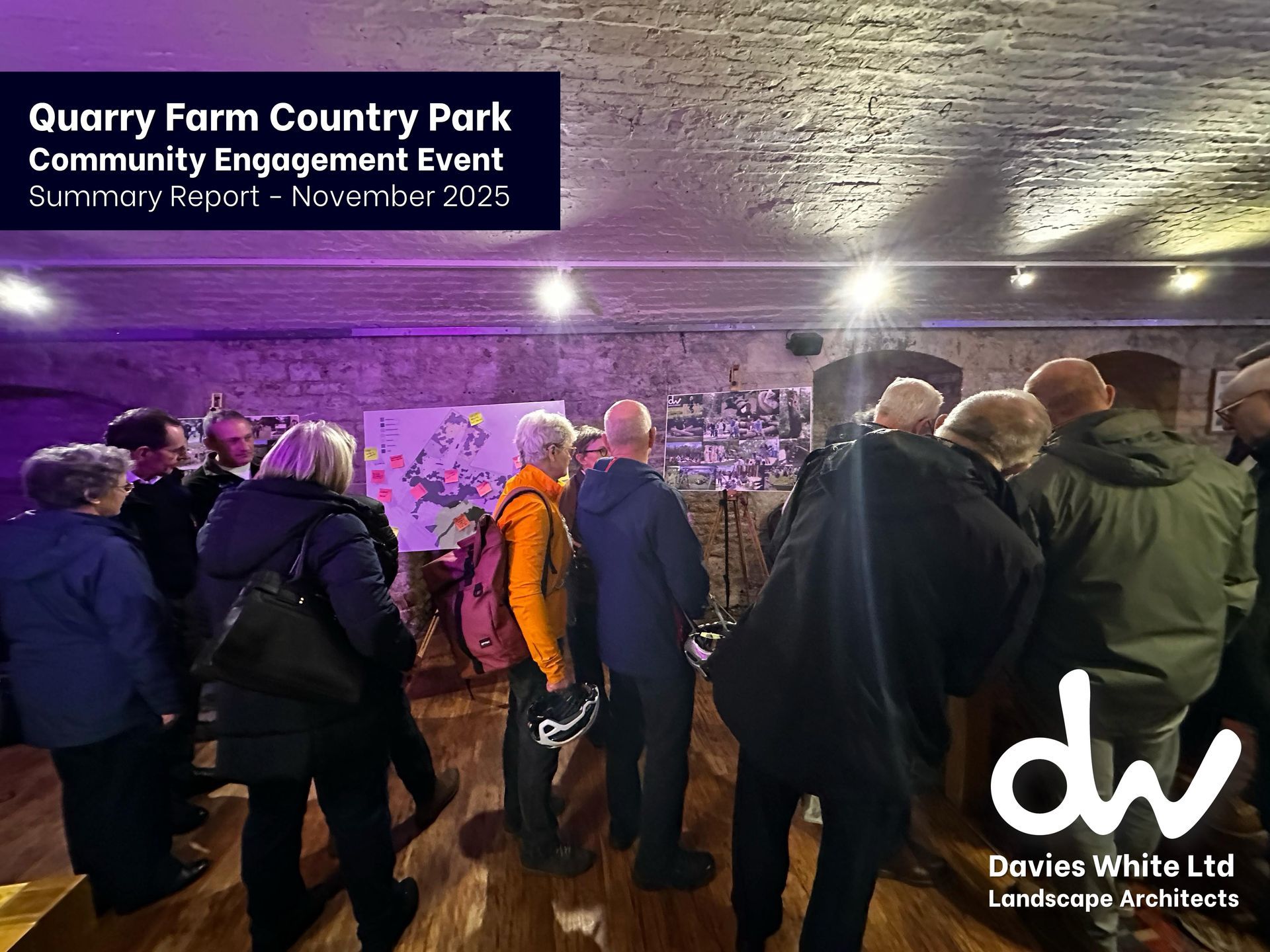 Quarry Farm Country Park Engagement Event in Stamford - November 2025