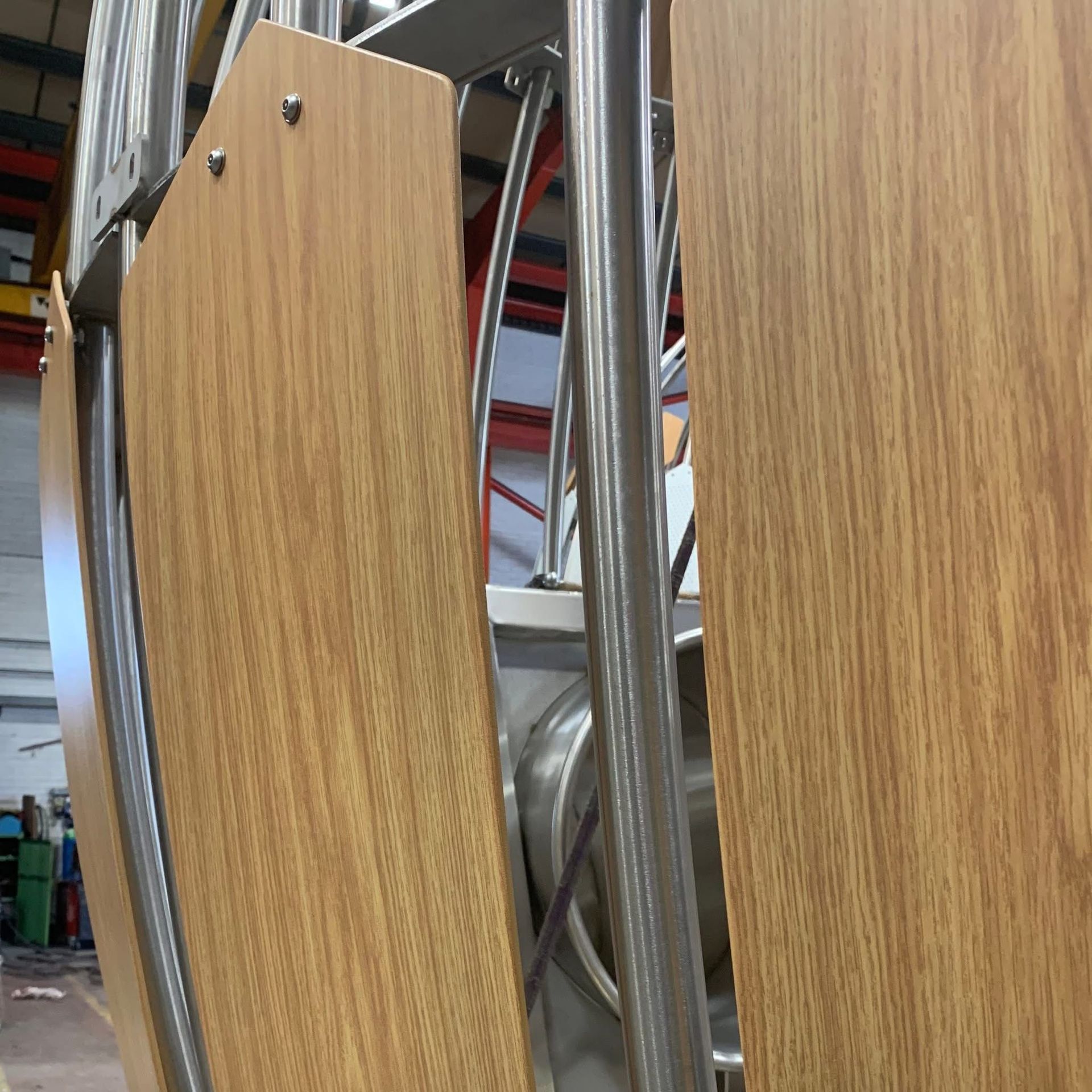 Fabrication of the Seed pod play structures built by Massey & Harris