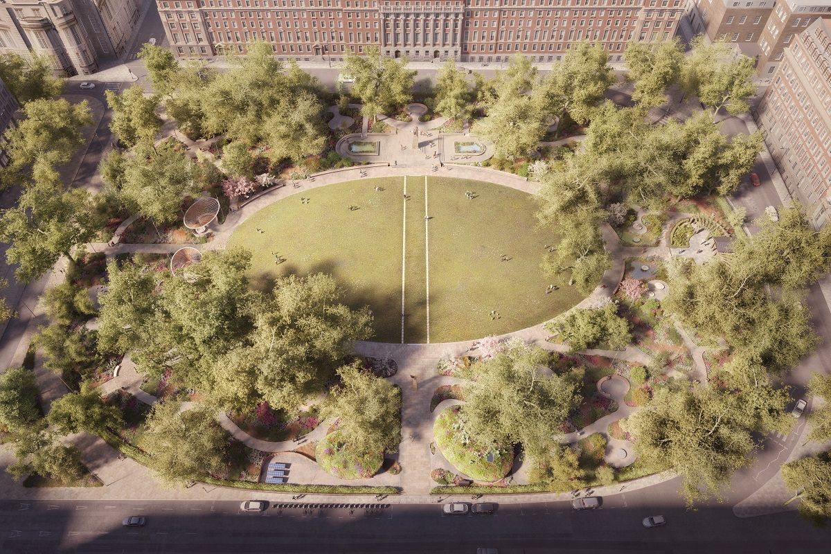 Grosvenor Square will once again become a treasured green space for everyone to enjoy and where people of all ages can reconnect with nature in the heart of the city. 