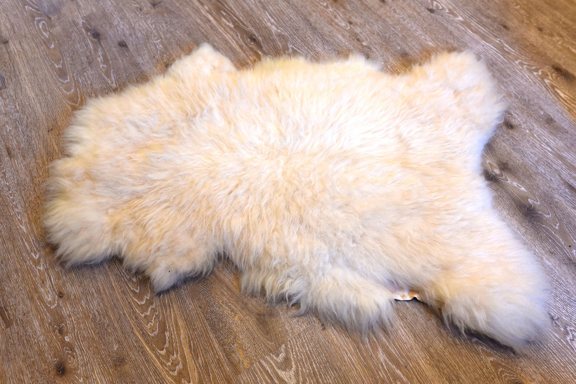 Milchschaffell , Mimosa-Gerbung