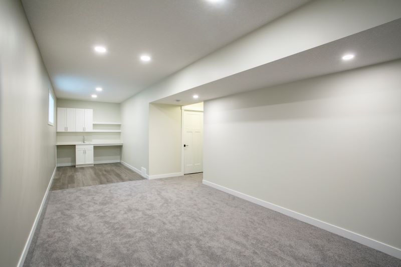 custom basement developed